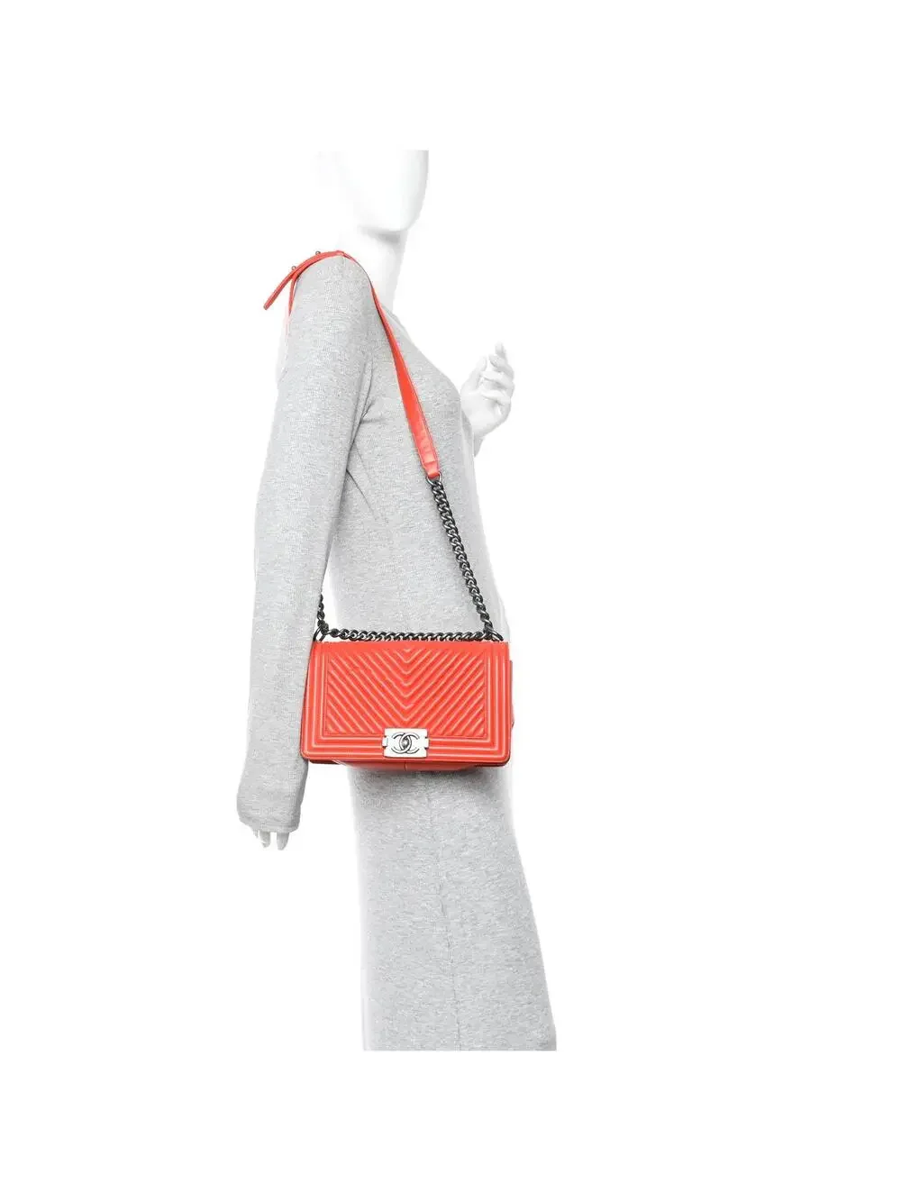 Chanel Wrinkled Lambskin Chevron #299917C23B